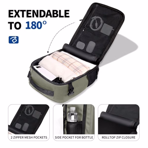 Tech-Protect Defender S50 Backpack for Ryanair & Wizzar, 20L Laptop - Olive