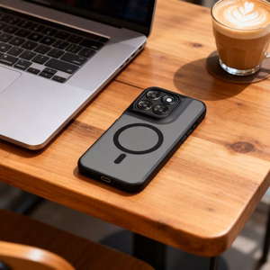 Tech-Protect Magmat MagSafe -suojakuori Motorola Moto G67 / G77:lle - matta musta