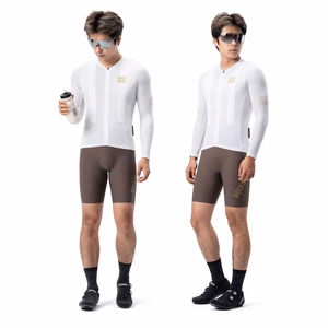 Rockbros YDCX008 Diamond Long Sleeve Cycling Jersey Size XL - White