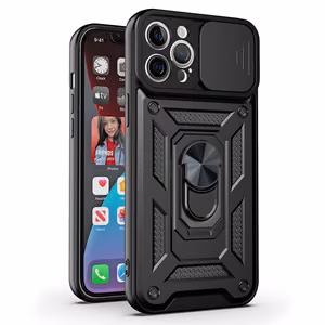 Slide Camera Armor Case for Samsung Galaxy A17 5G black