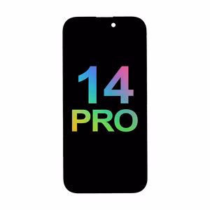 Mecanico Soft OLED Näyttö Incell iPhone 14 Pro:lle musta kehyksellä (Support IC Transplant)