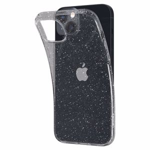 Spigen Liquid Crystal iPhone 14 Plus -kotelo - Kirkas kimallus