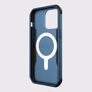 Raptic X-Doria Fort Case iPhone 14 Pro Max MagSafe panssaroitu sininen suojus