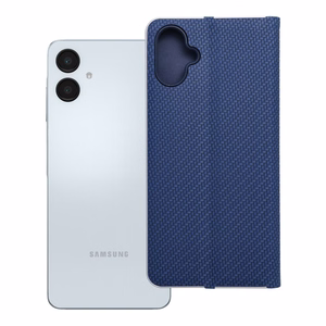 Läppäsuojakuori Samsung A06:lle Luna Book Carbon sininen