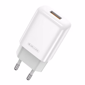 Laturi Jellico EU01 2.4A USB-A valkoinen