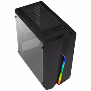 Aerocool Bolt Mini musta Mini-Tower tietokonekotelo
