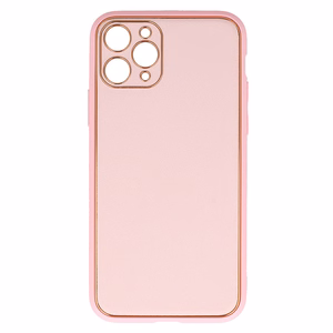 TEL PROTECT Luxury Suojakuori iPhone 11 Pro:lle vaaleanpunainen