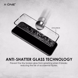 X-ONE Full Cover Extra Strong Matte - for iPhone 11 tempered glass 9H