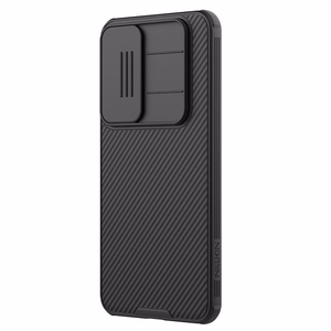 Nillkin CamShield Pro -suojakuori Samsung S25 FE -puhelimelle, musta