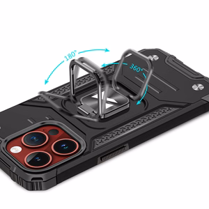 Wozinsky Ring Armor iPhone 15 Pro Max Ring Armor Suojakuori - kultainen
