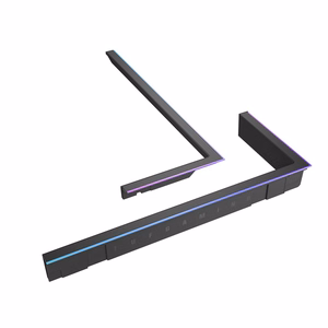 ASUS TUF GAMING GT502 Horizon ARGB -valaistussarja musta Midi Tower RGB-valaistuksen laajennussarja