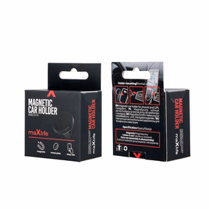 Maxlife auton ilmanvaihtoristikolle MXCH-11 magneettinen pidike musta