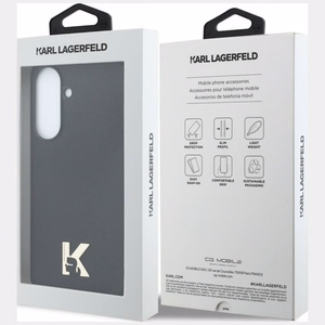 KARL LAGERFLED case for SAMSUNG A57 KLHCSA575PGFKHGK (PU W/ KHEAD LOGO BLACK ) black