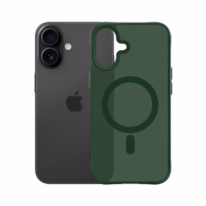 3mk Smoke MagCase iPhone 17:lle vihreä-puoliläpinäkyvä