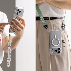 Ringke Fusion Magnetic MagSafe -suojakuori iPhone 17 Pro Max - kirkas