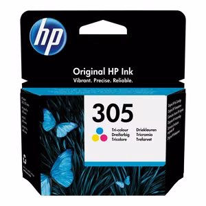 Alkuperäinen HP 305 -mustekasetti (3YM60AE#UUS), kolmivärinen