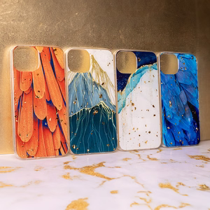 Gold Glam case for Xiaomi Redmi 14C 4G/ 14C 5G / Redmi A4 / POCO C75 leaves