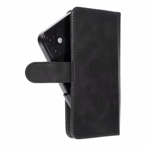 Läppäsuojakuori iPhone 12 / 13 / Samsung S6 / A5 2016 / Xcover 4 / S22 / Huawei P8 2017:lle Common Book koko S musta