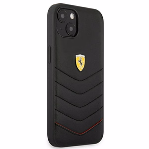 Ferrari FEHCP13SRQUK iPhone 13 mini 5.4" musta/musta kovakotelo Off Track tikattu