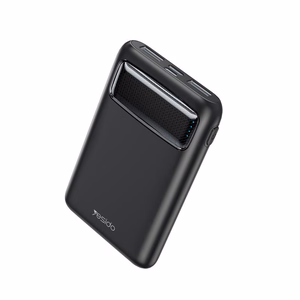 yesido Powerbank YP33 5 000 mAh LED,  2xUSB-A + USB-C BLACK