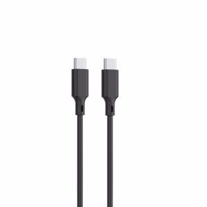Setty USB-A + USB-C PD/QC 30W wall charger black + USB-C cable 1m RLSK-AC-01 black