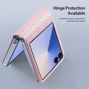 DUX DUCIS suojakuori BRIL Samsung Z Flip7 5G:lle vaaleanpunainen