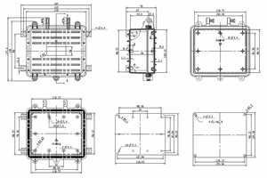 Asennusrasia 164x148x70mm