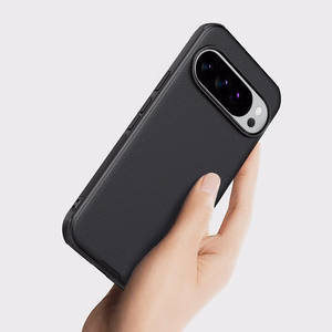 Nillkin Super Frosted Shield Pro Suojakuori Google Pixel 10/10 Pro:lle - Musta