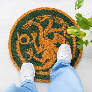 Game of Thrones House of the Dragon -pyöreä ovimatto, halkaisija 50 cm