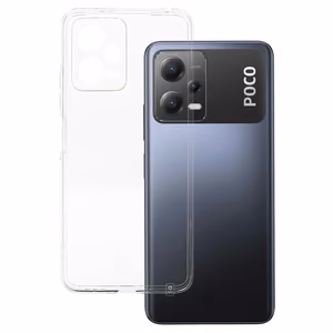 Ultra Clear 1mm Suojakuori Xiaomi Redmi Note 12 5G / Poco X5:lle - läpinäkyvä