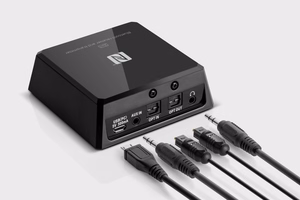 2-in-1 Bluetooth HiFi -äänivastaanotin ja -lähetin (Apt-X, NFC), malli BT-1