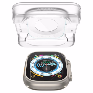 Spigen Glas.tR EZ Fit karkaistu lasi Apple Watch Ultra / Ultra 2 (49 mm) - 2 kpl.