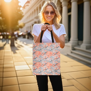 Shopping bag Wonder pattern 1 grey
