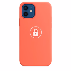 Puhelimen suojakuori "Silicone Case v2" iPhone 12 (12 Pro):lle / Pink Citrus / pakkauksessa