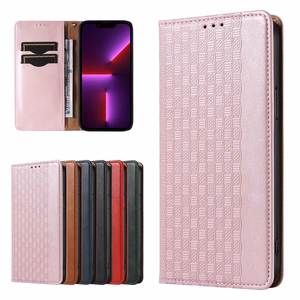 Magnet Strap Case for Samsung Galaxy S23+ Flip Wallet Mini Lanyard Stand Pink