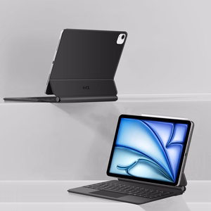 Tech-Protect Smartcase Magneettinen näppäimistolla iPad Air 10.9 (2020/2022) / 11 (2024/2025/2026):lle - musta