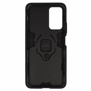 Ring Armor Case for Xiaomi Poco M4 Pro 5G Black