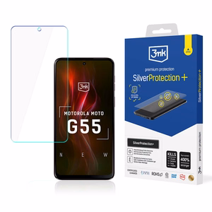 Motorola Moto G55 5G – 3mk SilverProtection+ puhelimen näytönsuoja