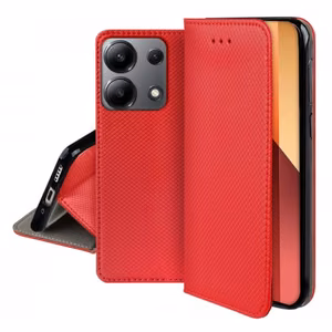 Phone Case "Smart Magnet" for Xiaomi Redmi 13C / Poco C65 / Poco M6 5G Red