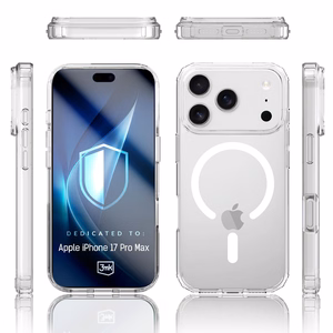 3mk Armor MagCase iPhone 17 Pro:lle - Läpinäkyvä