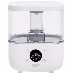 Camry CR 7973w – 23 W ultrasonic humidifier, 5 l, for rooms up to 35 m², 100–260 ml/h, white