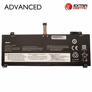 Kannettavan tietokoneen akku LENOVO L17C4PF0, 2900 mAh, Extra Digital Advanced
