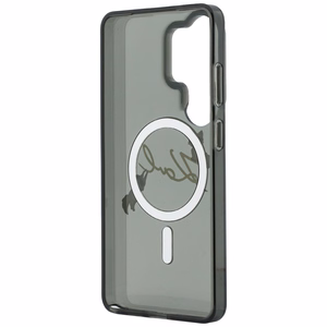 Karl Lagerfeld suojakuori IML KC Script MagSafe Samsung Galaxy S26 Ultra:lle musta