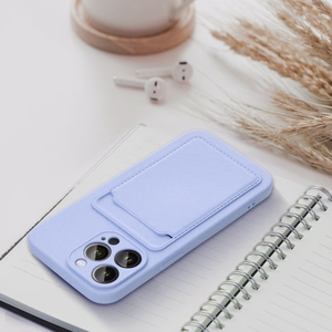 Suojakuori iPhone 14 PRO:lle Card Case violetti