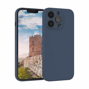 Puhelimen suojakuori Liquid Silicone Edge Samsung M336 M33 5G (tummansininen)