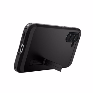 Spigen Tough Armor Suojakuori Samsung Galaxy A56 5G:lle - musta