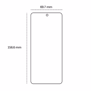 Tempered glass 2,5D for Xiaomi 13T
