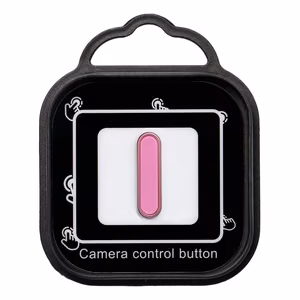 Camera Control -aktiivipainike IPHONE 16 -sarjan Suojakuorelle Drop Glue / Clear Mag Cover vaaleanpunainen