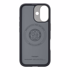 Spigen Nano Pop Mag Magsafe Suojakuori iPhone 17:lle Black Sesame