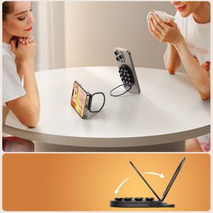 Joyroom JR-ZS418 Smartphone Holder with Stand and Suction Cups with MagSafe - Black